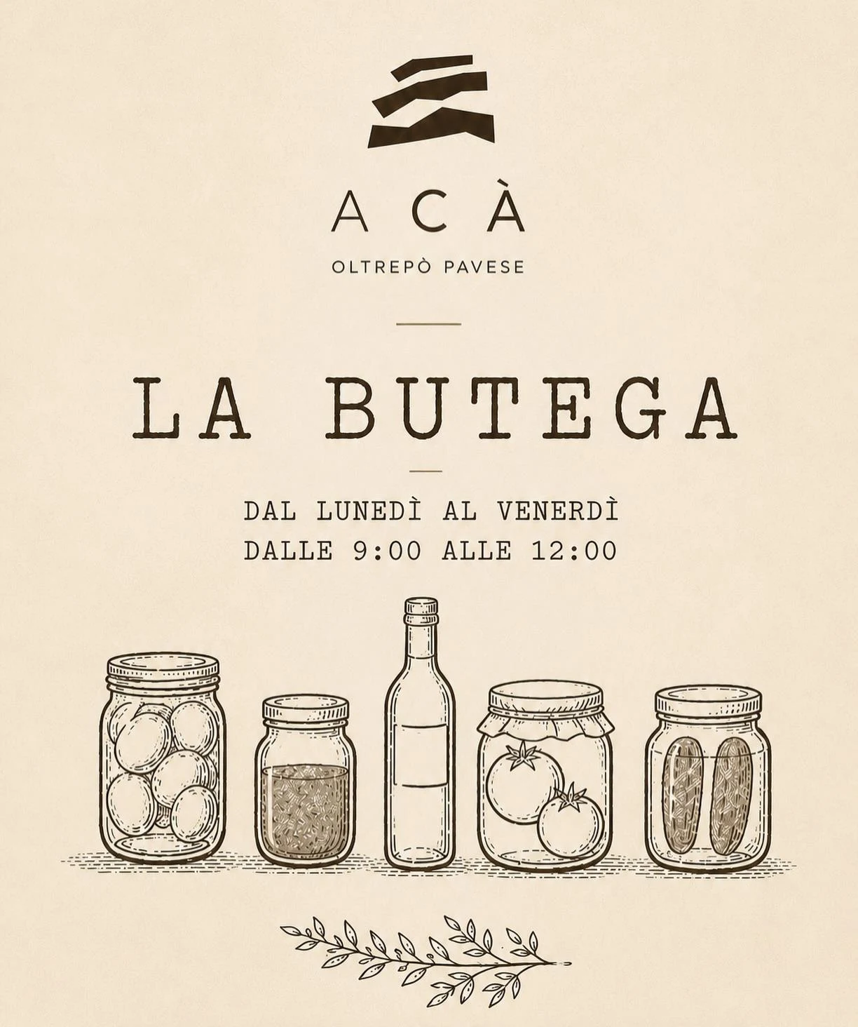 Conserve di ACÀ disponibili presso La Butega
